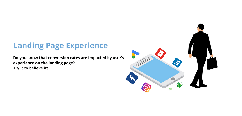 LANDING PAGE EXPERIENCE